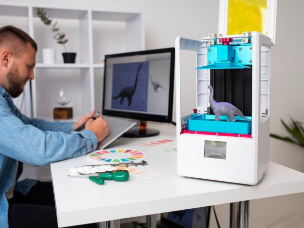 Pode-se manter a transparência dos objetos com resina 3d transparente?