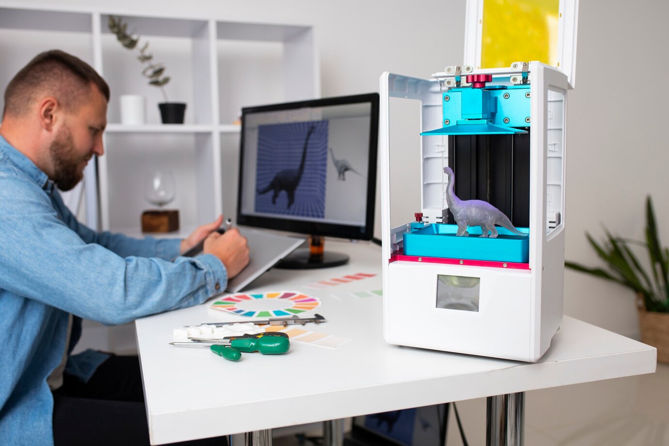 Pode-se manter a transparência dos objetos com resina 3d transparente?
